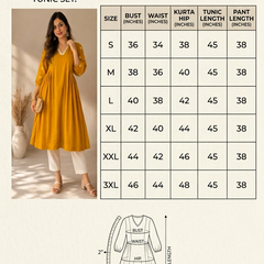 Solid Embroidered Kurta with Pant